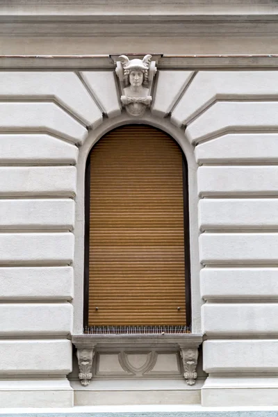 Classic architectural detail in Belgrade, the Serbian capital — Stock Photo, Image