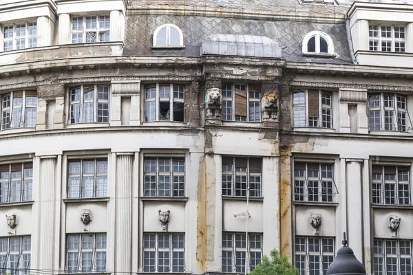 Classic architectural detail in Belgrade, the Serbian capital — Stock Photo, Image