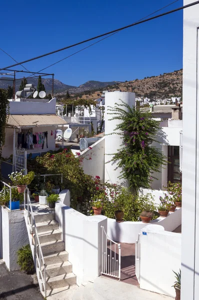 Ägäischen türkischen Stil architektonischen Detail aus bodrum — Stockfoto