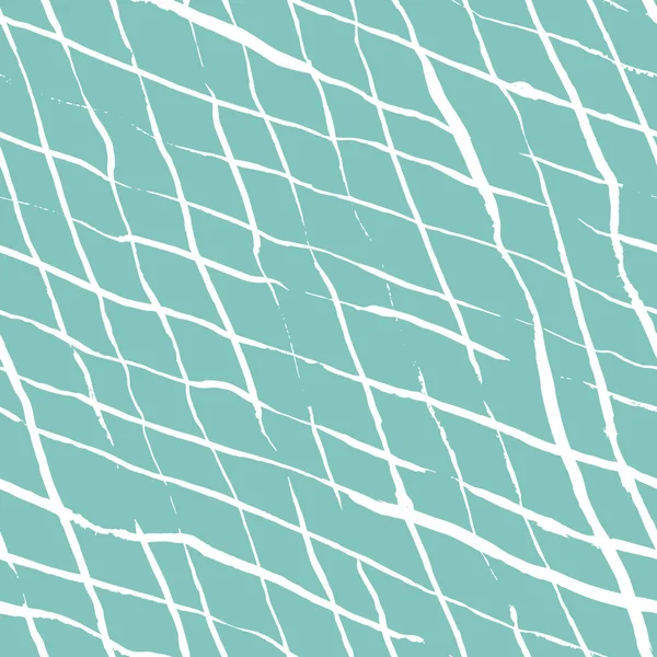 Handgezeichnetes Doodle-Rhombus-nahtloses Muster — Stockvektor