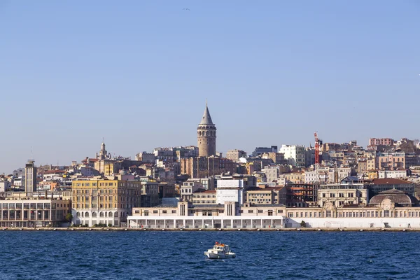 Τον πύργο του Γαλατά, Κωνσταντινούπολη — Φωτογραφία Αρχείου