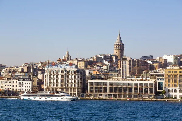 Galatská věž, istanbul — Stock fotografie