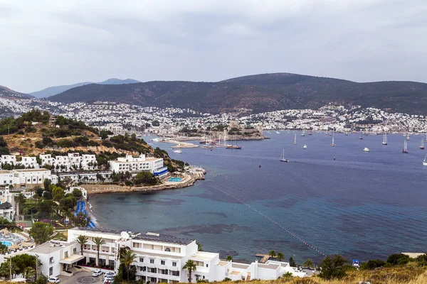 Città di Bodrum, costa egea della Turchia — Foto Stock