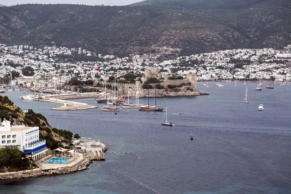 Bodrum town, Aegean coast of Turkey — Stock Photo, Image