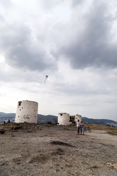 Miasto Bodrum, Wybrzeże Egejskie Turcji — Zdjęcie stockowe