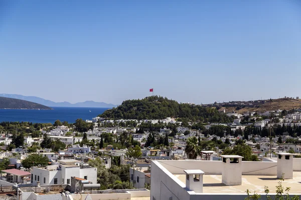 Miasto Bodrum, Wybrzeże Egejskie Turcji — Zdjęcie stockowe