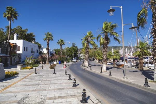Bodrum stad, Egeïsche kust van Turkije — Stockfoto