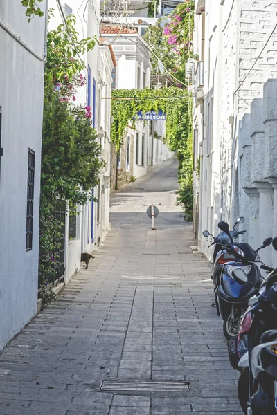 Ciudad de Bodrum, costa egea de Turquía — Foto de Stock