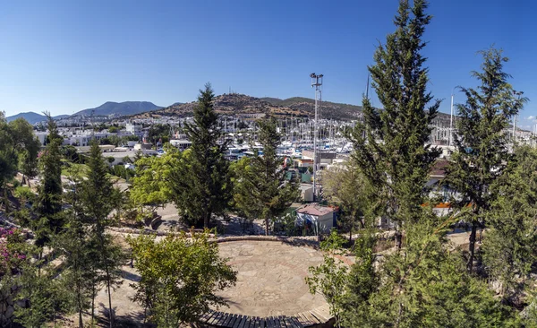 Città di Bodrum, costa egea della Turchia — Foto Stock