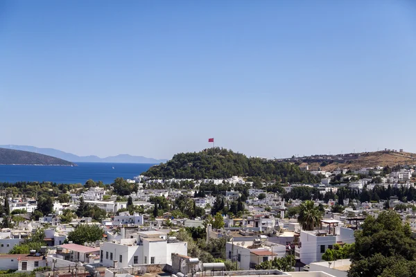 Miasto Bodrum, Wybrzeże Egejskie Turcji — Zdjęcie stockowe