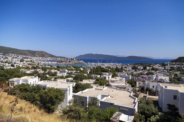 Bodrum cidade, costa do Egeu da Turquia — Fotografia de Stock