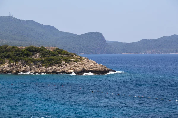 Bodrum town, Aegean coast of Turkey — Stock Photo, Image