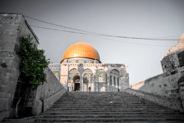 Kudüs Srail Haziran 2019 Kubbe Rock Veya Qubbat Sakhrah Arapça — Stok fotoğraf
