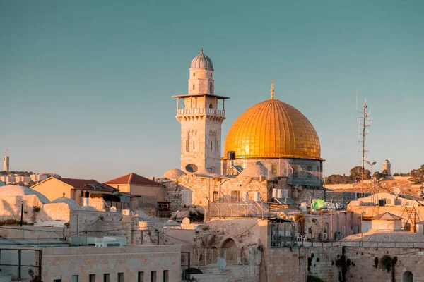 Kudüs Srail Haziran 2019 Kubbe Rock Veya Qubbat Sakhrah Arapça — Stok fotoğraf