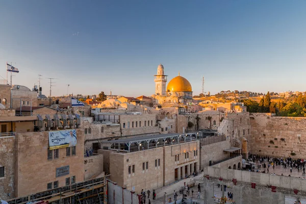 Gerusalemme Israele Giugno 2019 Veduta Esterna Della Cupola Della Roccia — Foto Stock