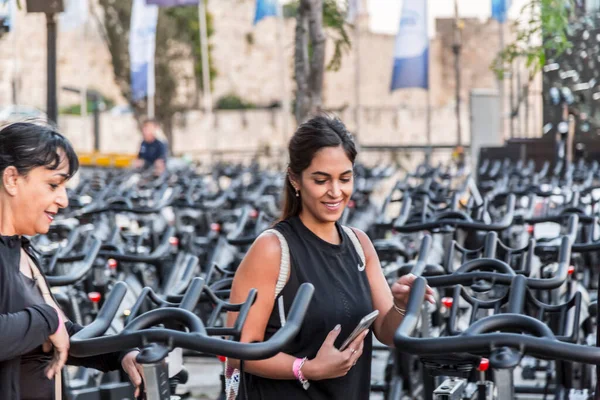 Kudüs Srail Haziran 2019 Eski Kudüs Yakınlarındaki Bir Halk Spor — Stok fotoğraf