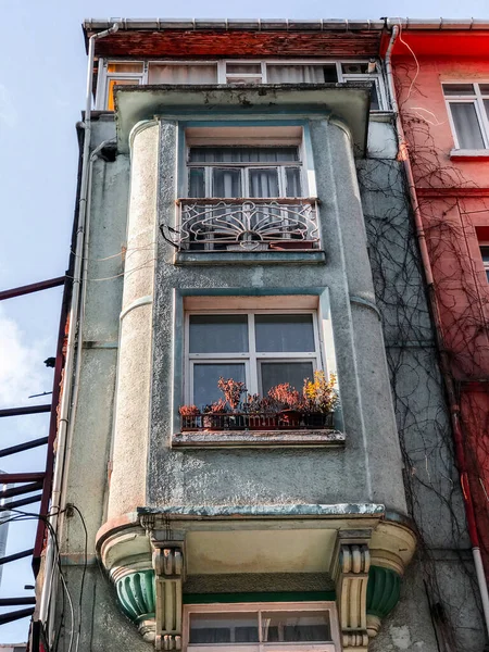 Istanbul Turkey March 2021 Architectural Detail Streets Istanbul — Stock Photo, Image