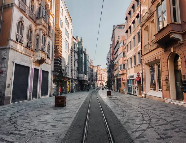 Istanbul Türkei Mai 2021 Blick Von Den Straßen Istanbuls Allgemeine — Stockfoto
