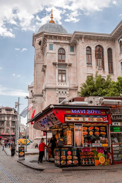 Istanbul Turquie Mai 2021 Vue Depuis Les Rues Istanbul Architecture — Photo