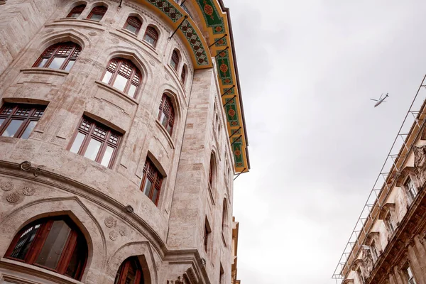 Istanbul Turecko Května 2021 Pohled Istanbulských Ulic Obecná Architektura Evropské — Stock fotografie