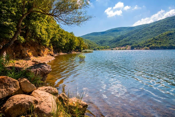 Вид Буркун Голеті Невелике Озеро Селі Буркун Провінція Туреччина — стокове фото