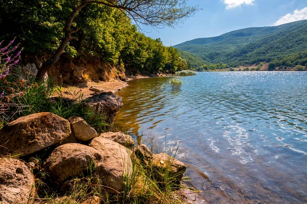 Вид Буркун Голеті Невелике Озеро Селі Буркун Провінція Туреччина — стокове фото