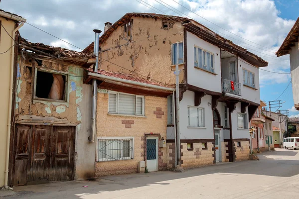 Yenisehir Bursa Türkiye Ağustos 2021 Bursa Nın Yenisehir Ilçesinde Sokakların — Stok fotoğraf