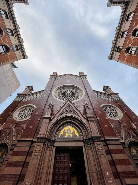 Istanbul Turkije September 2021 Rooms Katholieke Kerk Van Sint Antonius — Stockfoto