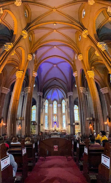 Istambul Turquia Setembro 2021 Igreja Católica Romana Santo Antônio Pádua — Fotografia de Stock