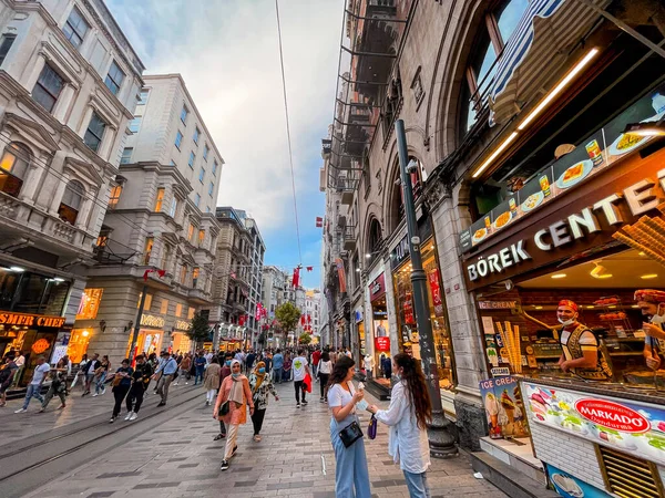 Istambul Turquia Setembro 2021 Vista Das Ruas Istambul Arquitetura Genérica — Fotografia de Stock