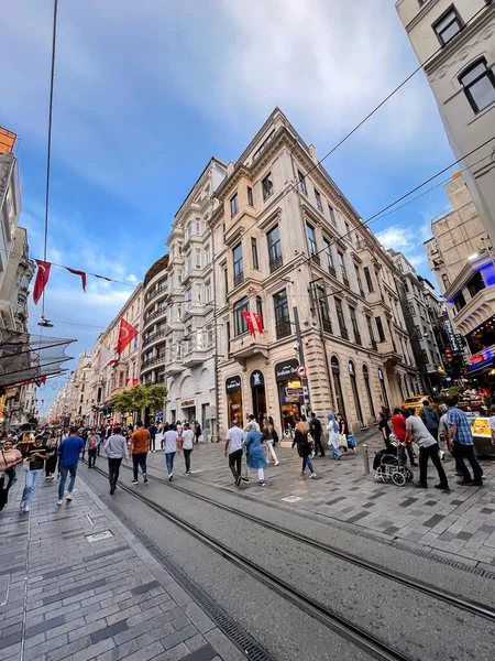 Κωνσταντινούπολη Τουρκία Σεπτεμβρίου 2021 Άποψη Από Τους Δρόμους Της Κωνσταντινούπολης — Φωτογραφία Αρχείου