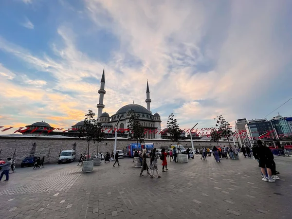 Estambul Turquía Septiembre 2021 Vista Desde Las Calles Estambul Arquitectura — Foto de Stock