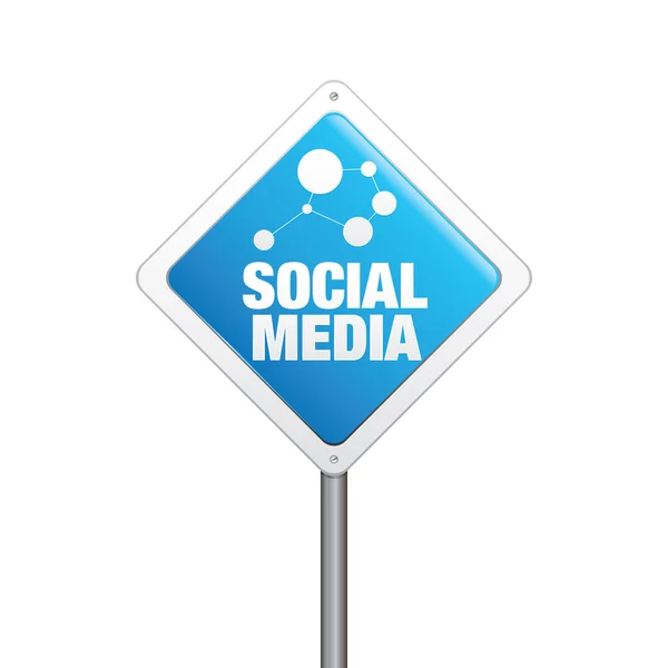 Redes sociales — Vector de stock