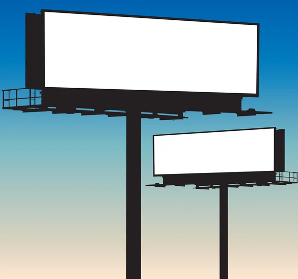 Billboards — Stock Vector