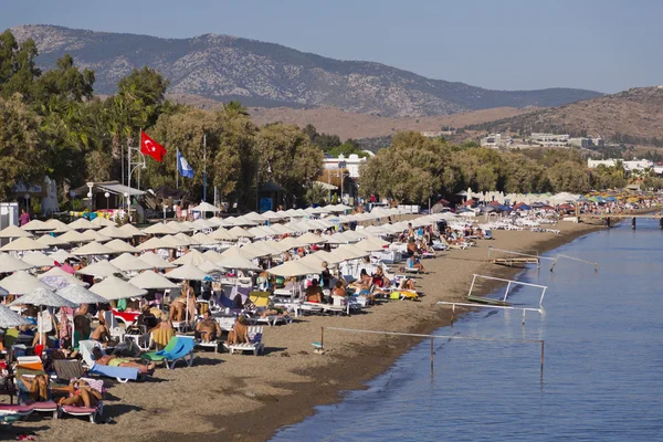 Günbatımı, Türkiye'de Bodrum'da — Stok fotoğraf