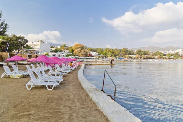 Bodrum in zonsondergang, Turkije — Stockfoto