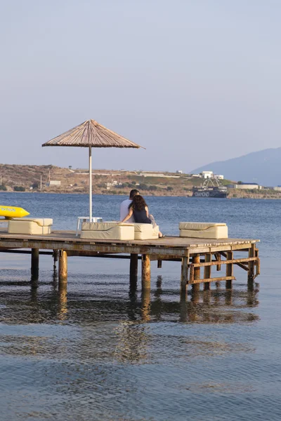 Bodrum en la puesta del sol, Turquía — Foto de Stock