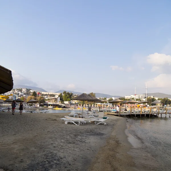 Günbatımı, Türkiye'de Bodrum'da — Stok fotoğraf