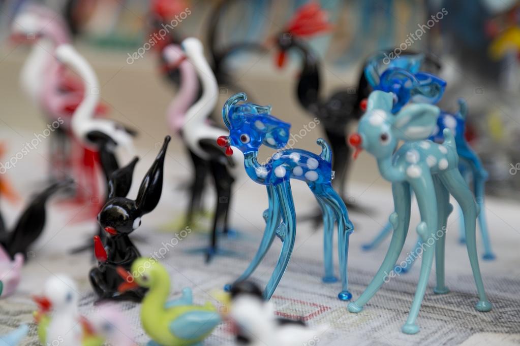 Handmade glass figurines — Stock Photo © EnginKorkmaz 57517721