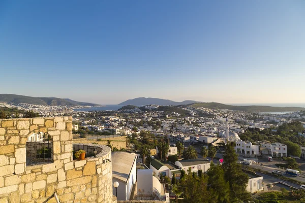 Bodrum v západu slunce, Turecko — Stock fotografie