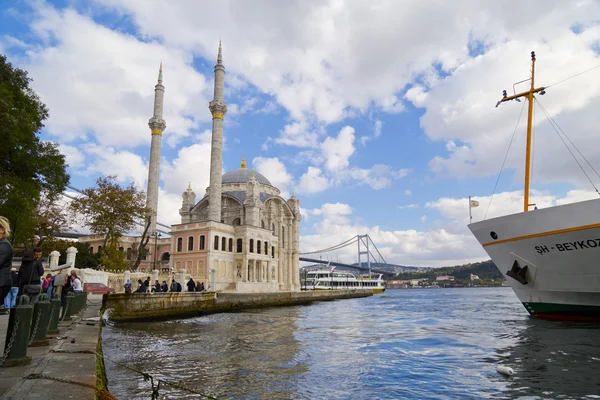 Ortakoy Mosque, Istanbul — Stock Photo, Image