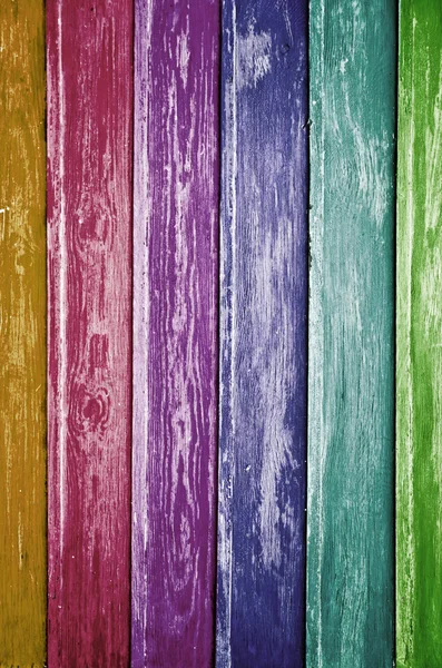 Colorful wooden panels background — Stock Photo, Image