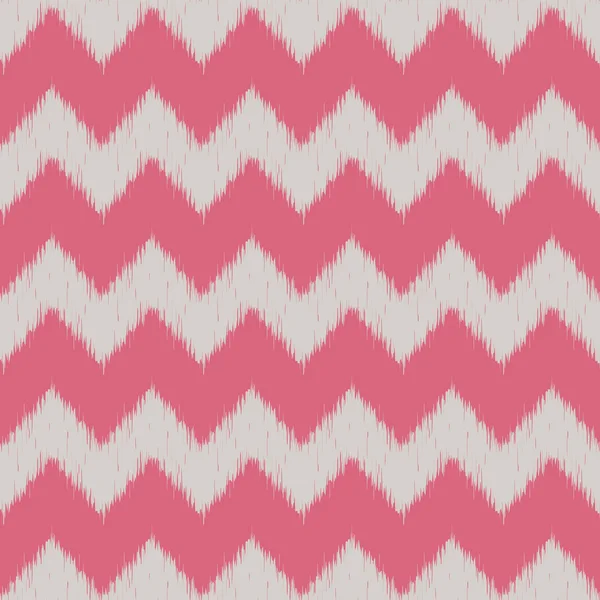 Vector naadloze ikat patroon — Stockvector