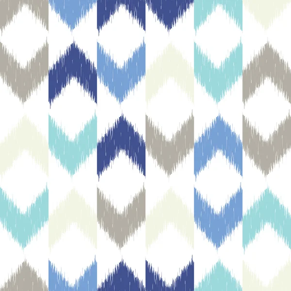 Modèle ikat sans couture vectoriel — Image vectorielle