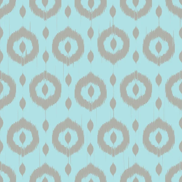 Vector naadloze ikat patroon — Stockvector