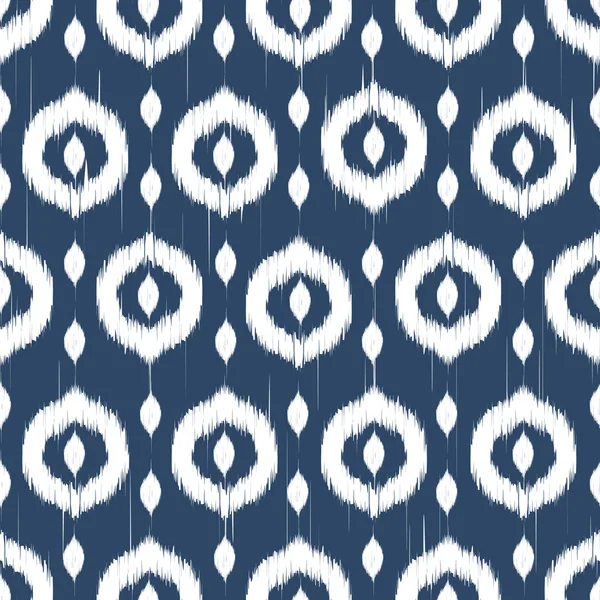 Modèle ikat sans couture vectoriel — Image vectorielle