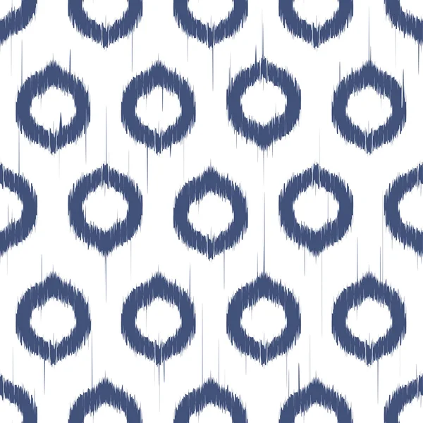 Modèle ikat sans couture vectoriel — Image vectorielle