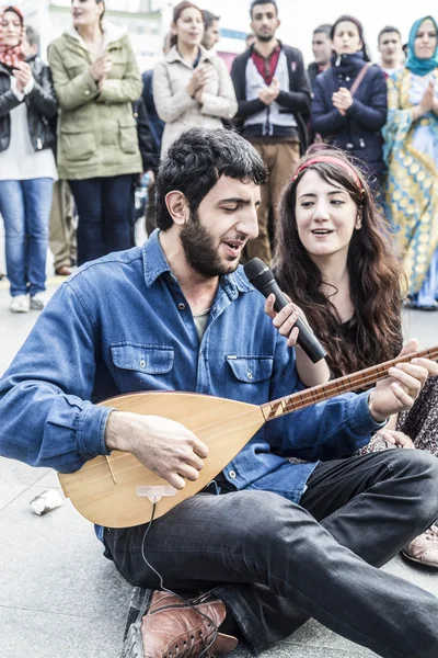 Kurdiska befolkningsgruppen i Istanbul — Stockfoto