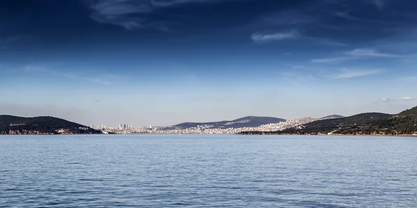 Istanbul silhouette — Stock Photo, Image