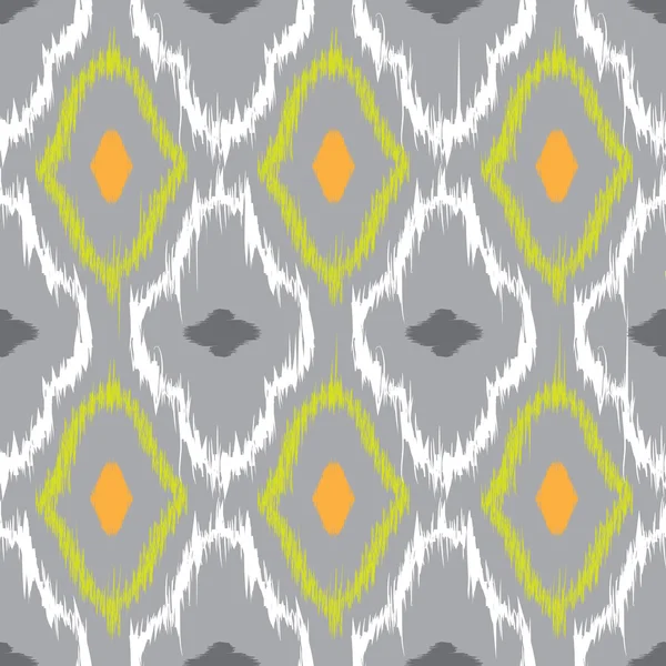 Ikat seamless pattern design — 图库矢量图片